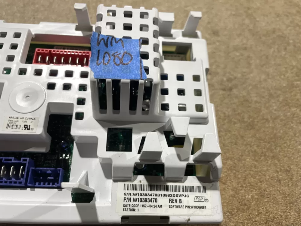 Kenmore AP5305465 2118386 W10296026 Washer Control Board AZ75660 | Wm1080