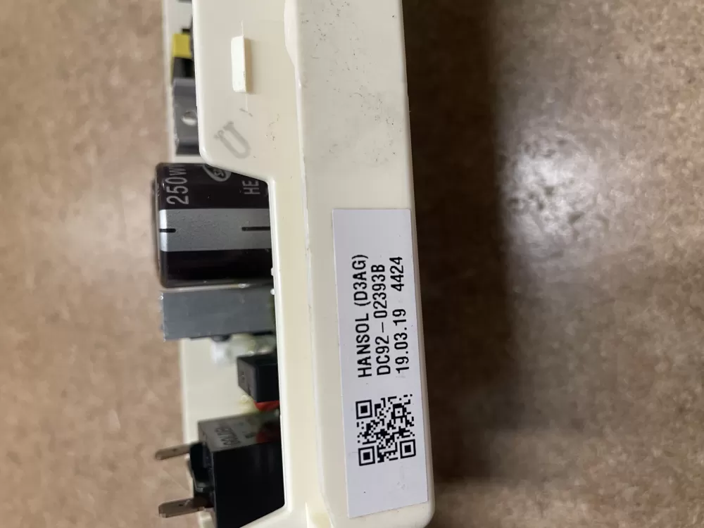 Samsung DC92-02393A DC92-02393B DC92-02393D Washer Control Board AZ5855 | KMV311