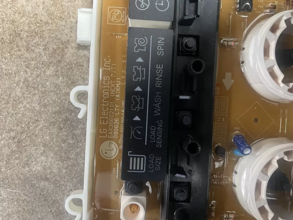 LG EAX36602101 EBR36870712 Washer Control Board AZ14686 | KMV255