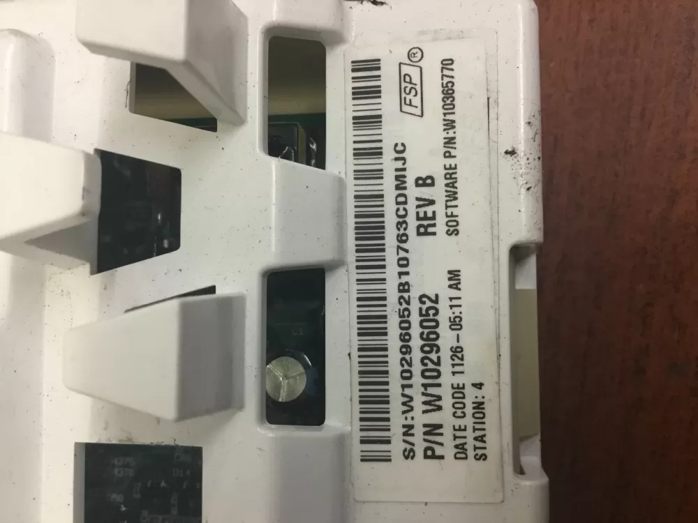 Whirlpool AP5954420 W10296052 W10393480 Washer Control Board AZ32839 | NRV357