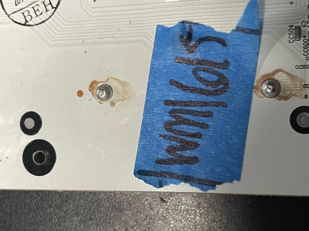 LG EBR76249301 Refrigerator Control Board Display AZ7722 | WM1615