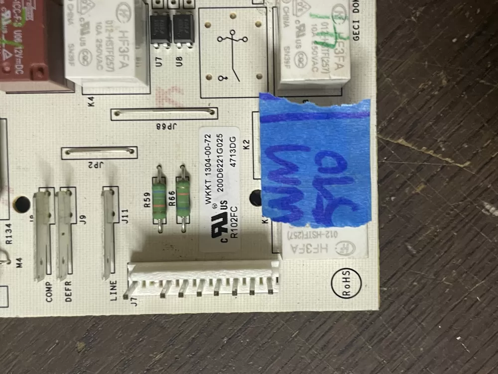GE WR55X11072 Refrigerator Control Board AZ44171 | Wm590