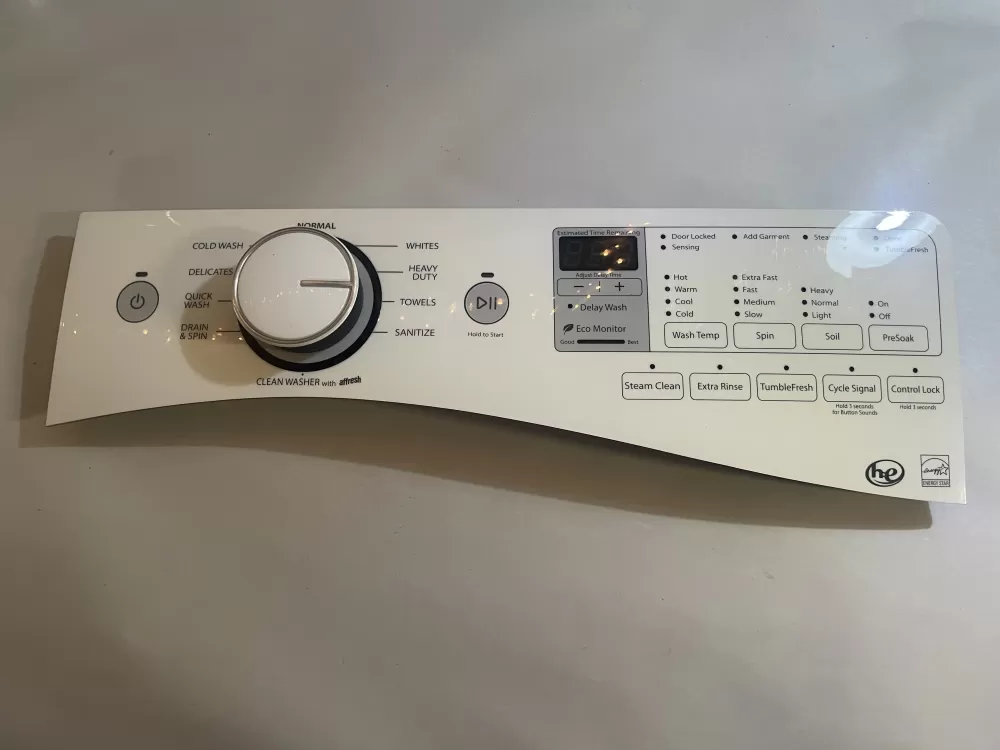 Whirlpool W10750477 Washer Control Board Interface Panel AZ168384 | KMV634