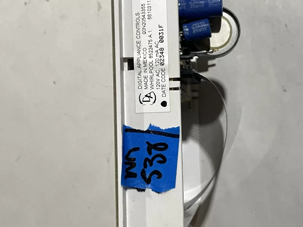 Whirlpool 60D21730103 8524305 Range Control Board AZ171971 | Wm538