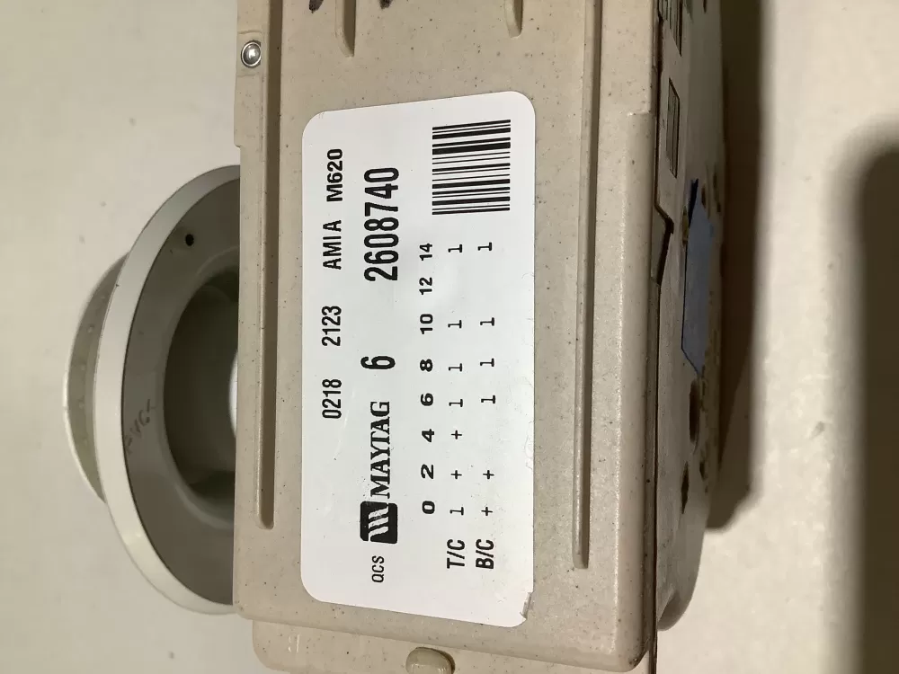 Maytag 62608740 6 2608740 2608740  22003370 Washer Timer AZ143958 | ZC2421