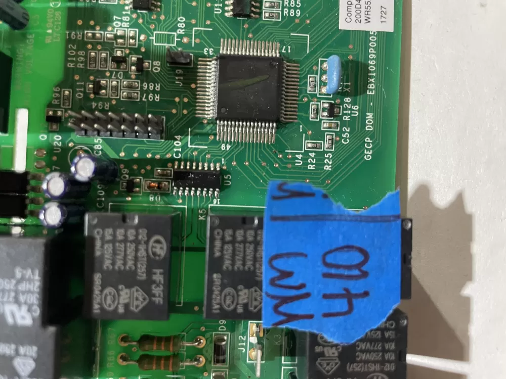 GE 200D6221G028 EBX1110P002 Refrigerator Control Board AZ181064 | Wm410