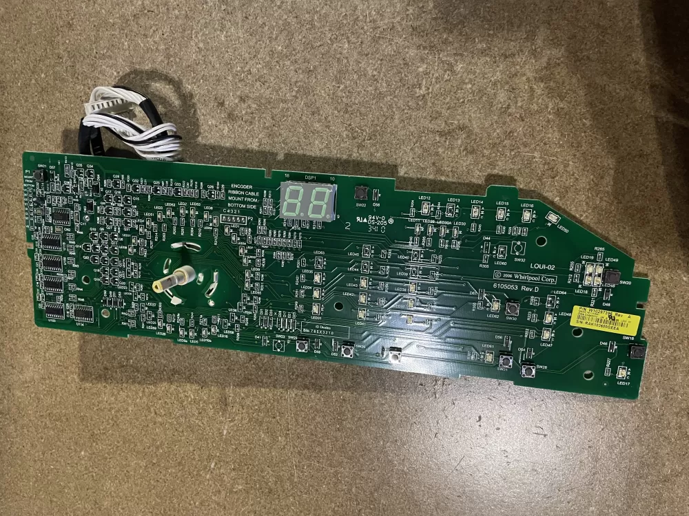 Whirlpool W10297396 WPW10297396 PS11752323 Washer Control Board AZ24811 | KM349