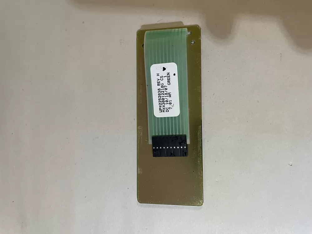 Kenmore 2252038 Refrigerator Control Board Dispenser Panel AZ123539 | KM413