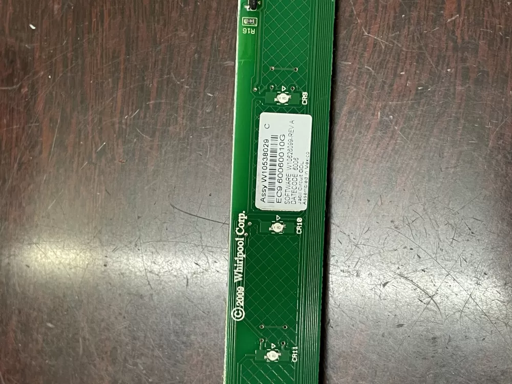 KitchenAid W10538029 Dishwasher Control Board Interface AZ31666 | KMV97