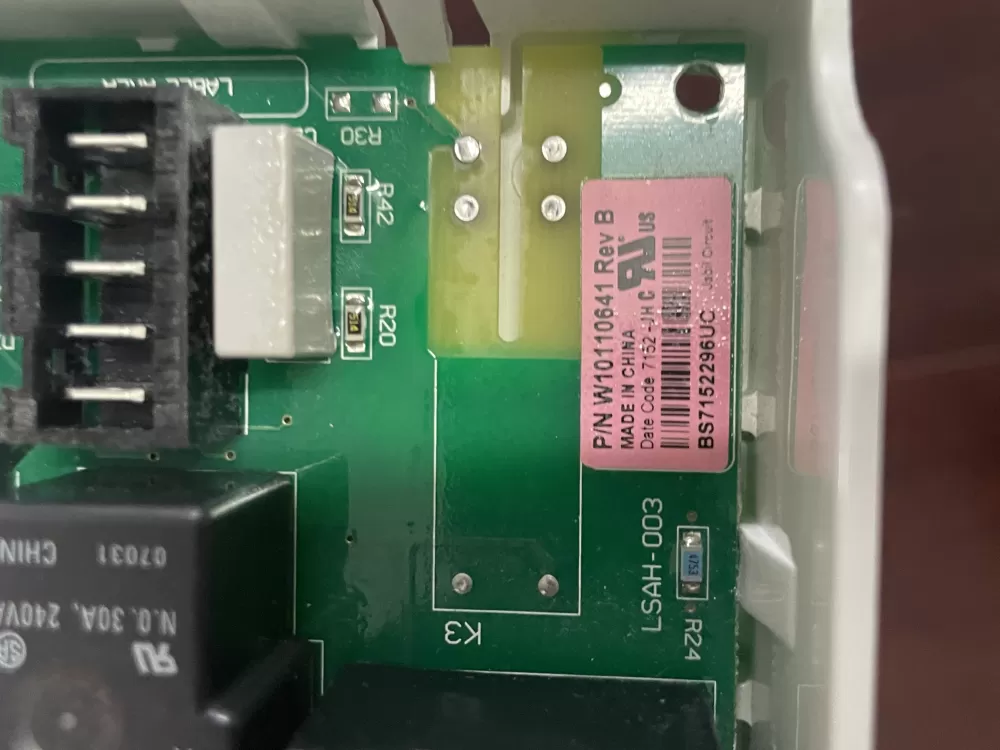 Whirlpool Kenmore AP6015062 W10110641 Dryer Control Board AZ90143 | Wm2063