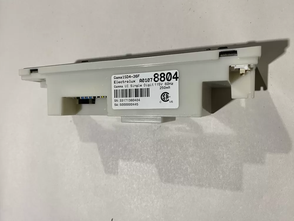 Frigidaire  Electrolux A01078804  AP5953796  242207704  242282304  3516025  5304498023  PS10060580  31160890098 Refrigerator UI Control Board