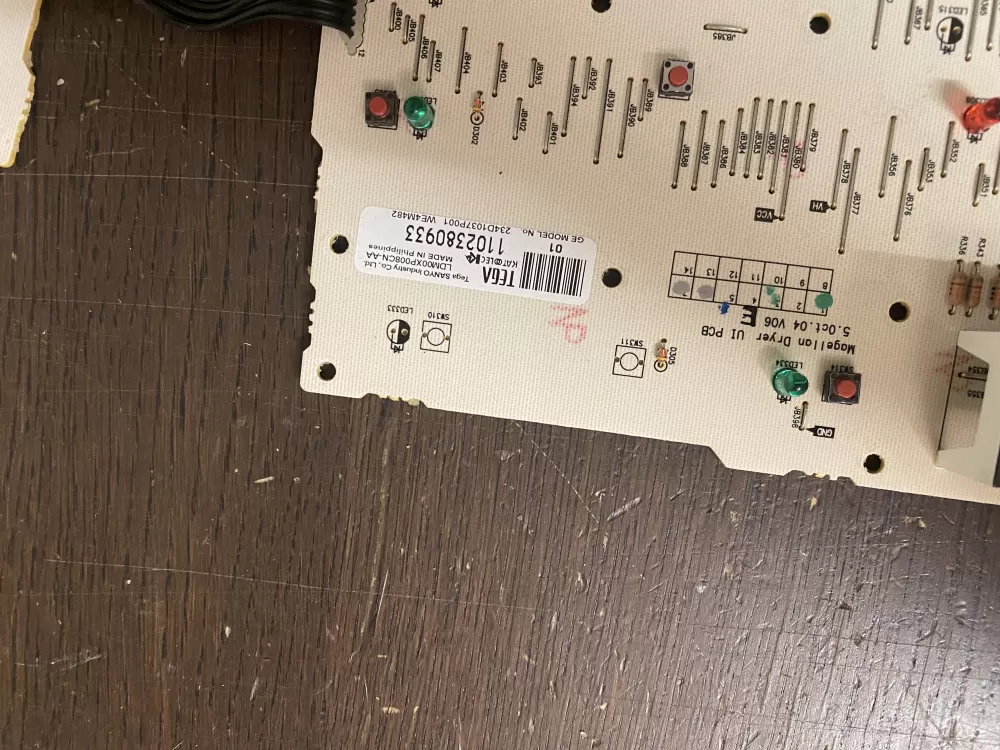 GE WE4M482 234D1037P001 Dryer Interface Control Board AZ52648 | BK1865