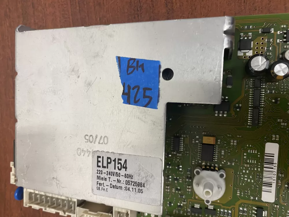 Miele ELP154 05725985 Washer Control Board AZ35615 | BK425
