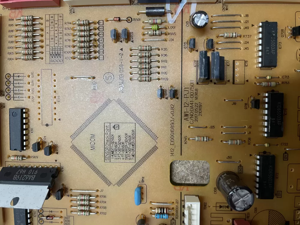 Samsung DA92 00384M Refrigerator Control Board AZ12543 | KM1613