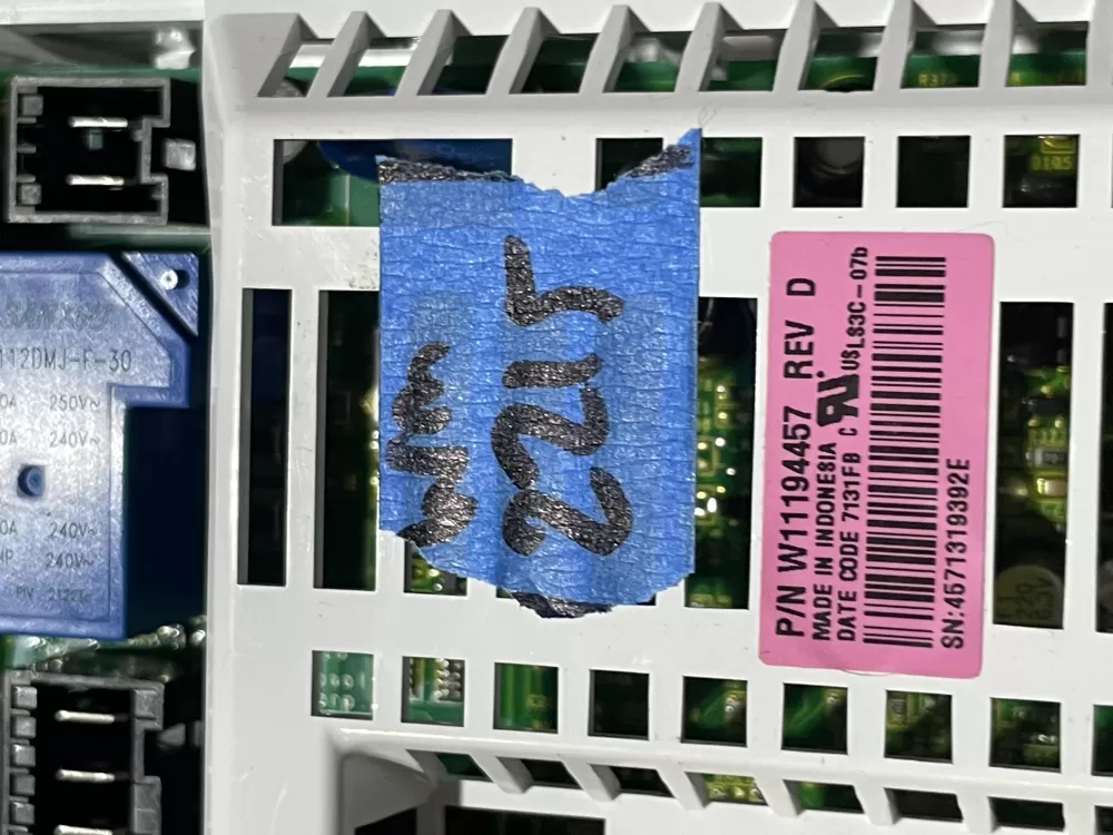 Maytag Whirlpool W11194457 Dryer Control Board AZ120429 | Wm2215