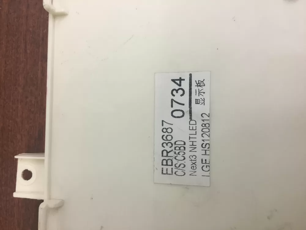 LG EBR36870734 Washer Display Control Board AZ33762 | NRV370