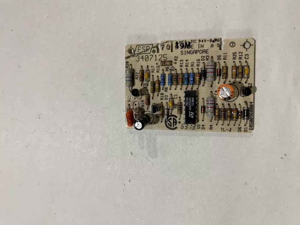 Whirlpool Control Board WP3955728 AZ168521 | BK2577