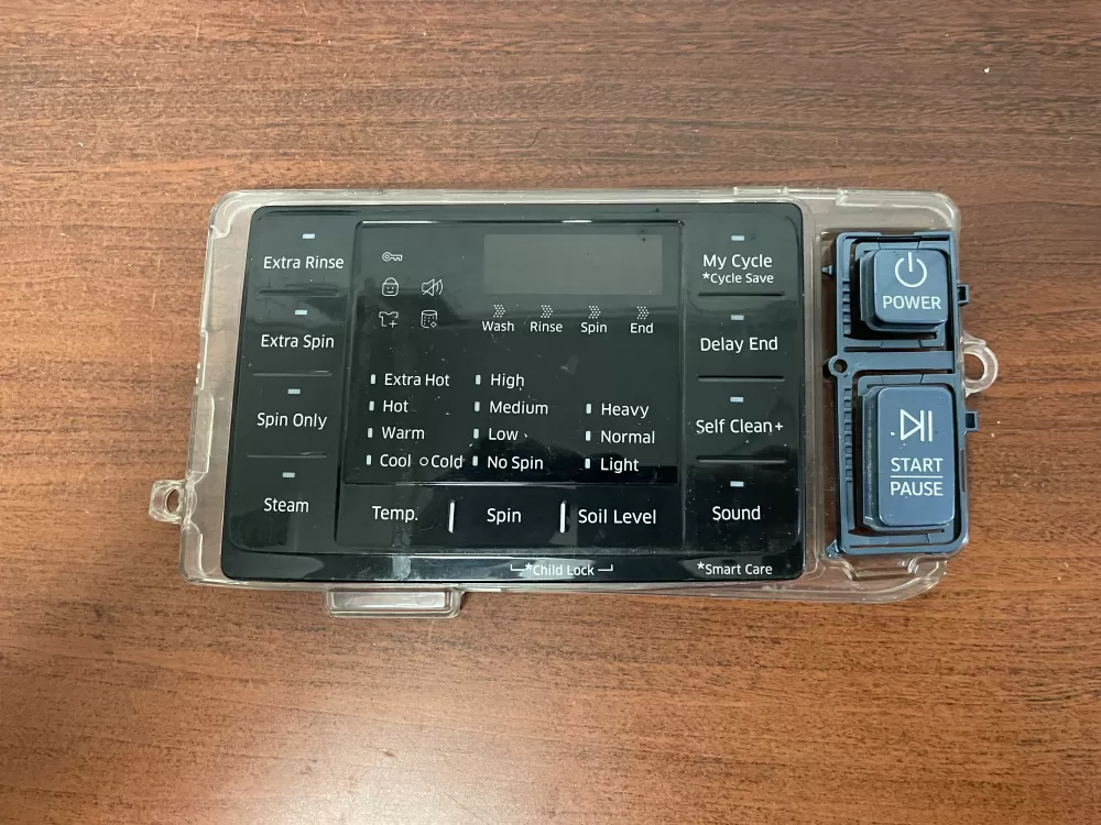 Samsung DC92-01607J  AP6243588  DC94-06643A  DC93-00376D  PS12084833 Dryer UI Control Board