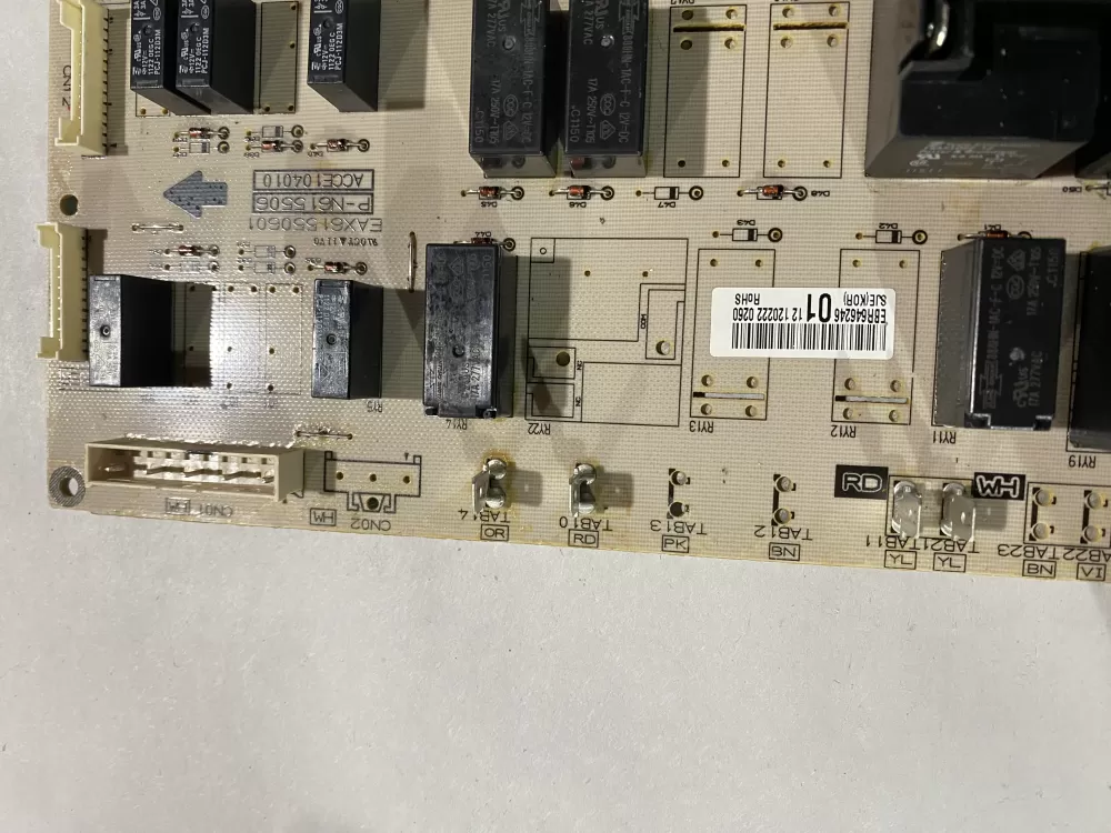 LG EBR64624501 EBR64624601 Range Control Board Relay Power AZ190016 | BK68