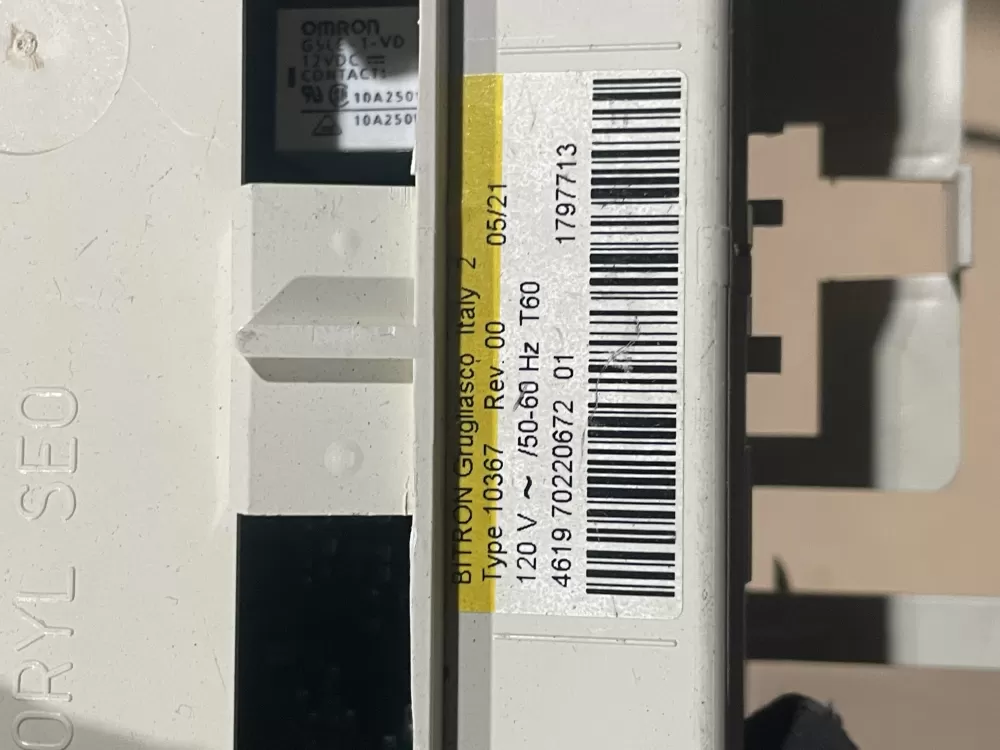 Genuine OEM Whirlpool Washer Control Board 461970220671 AZ97939 | Wmv492