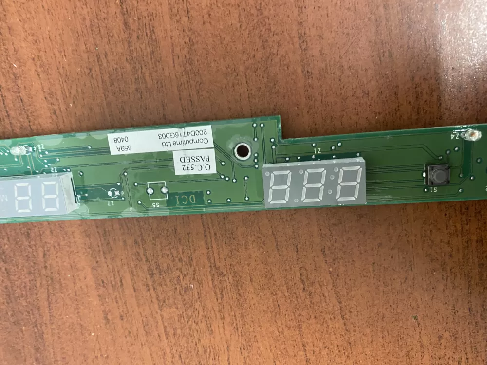 GE 200D4716G003 Refrigerator Control Board Display AZ51492 | BK1842