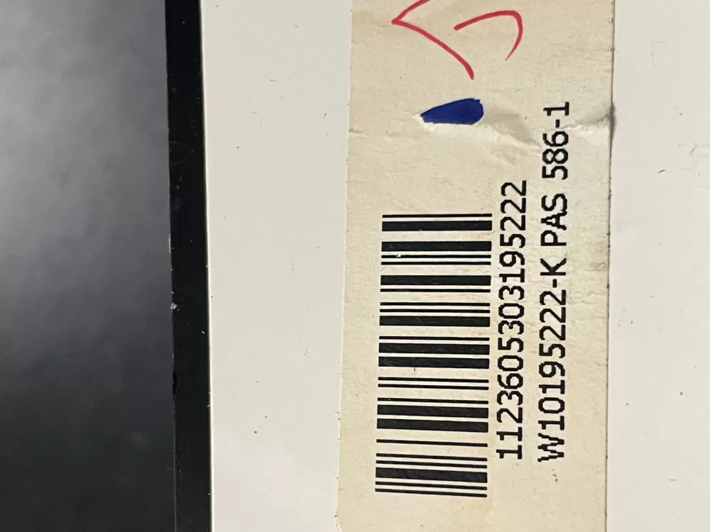 Kenmore WPW10500140 Dishwasher Control Board Console Panel AZ14869 | V204