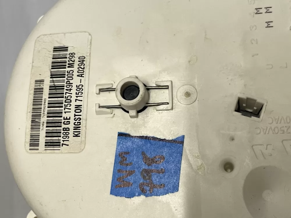 GE 175D5749P005 WH12X10348 Washer Timer AZ214127 | Wm798