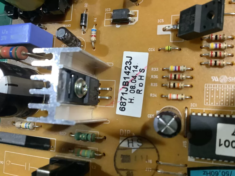 LG AP5000748 6871JB1423J PS3530043 Refrigerator Control Board AZ145318 | NR2417