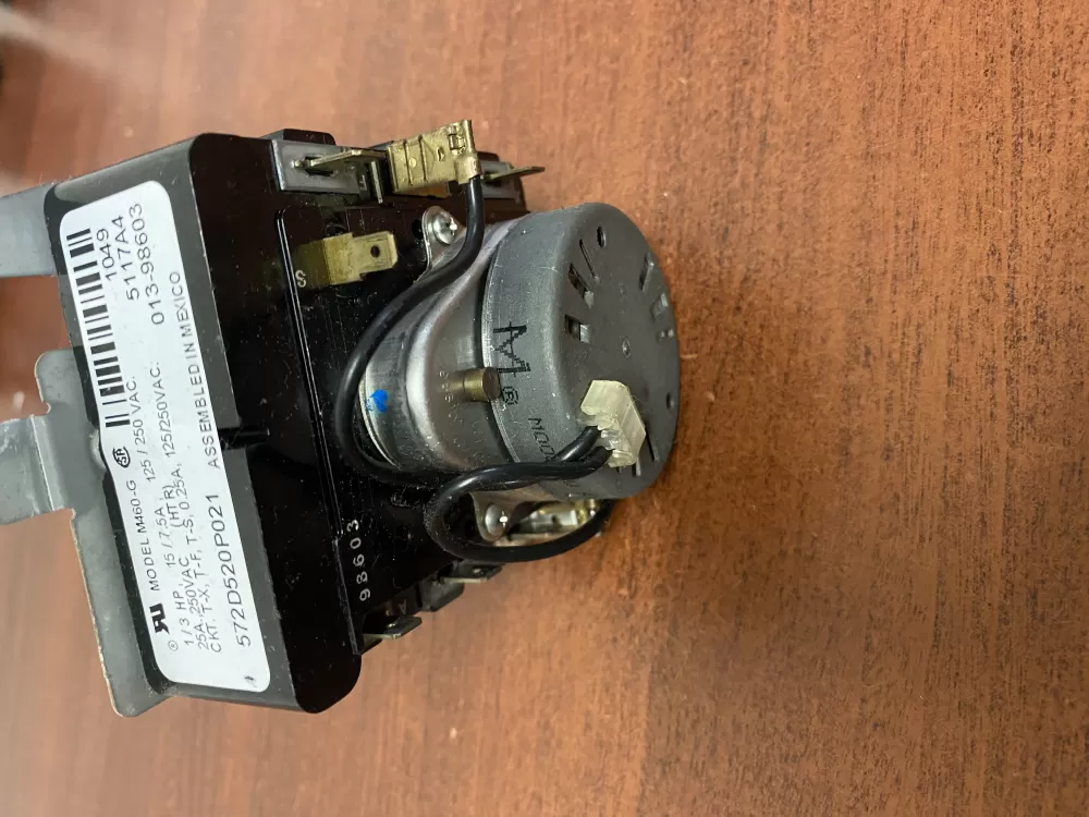 GE 572D520P021 WE4M271 Dryer Timer AZ61606 | BK1947