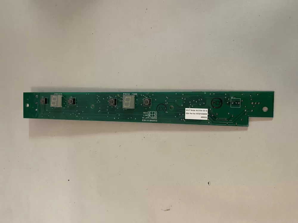 GE 197D4143G008 Refrigerator Control Board