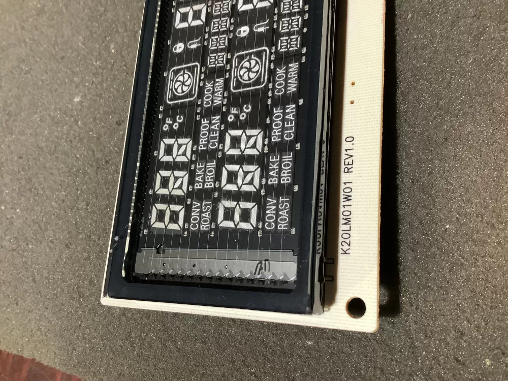 Jenn-Air K20LM01W01 Range Oven Display Control Board AZ127098 | NR2294