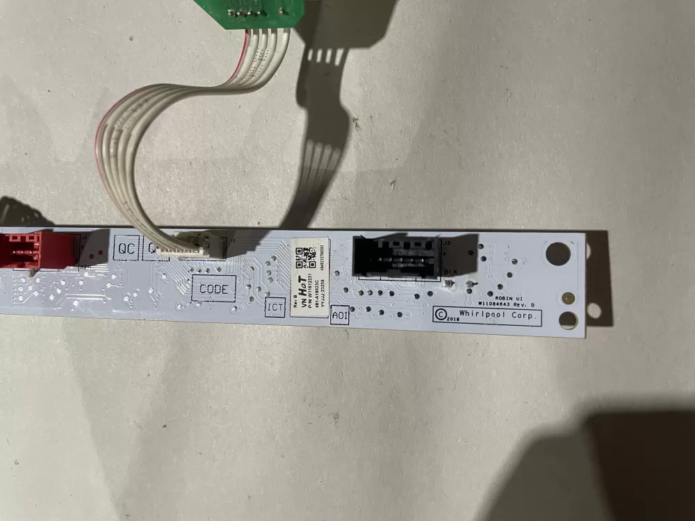 Whirlpool W11612331 Washer Touch Sensor Control Board AZ190576 | KM634