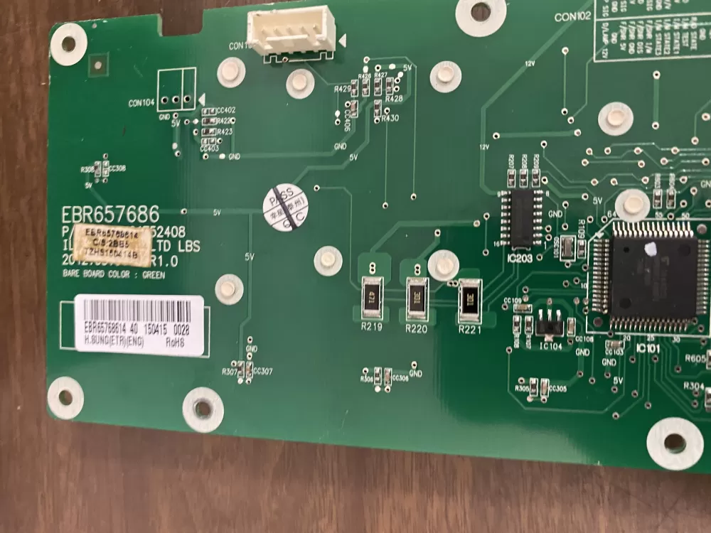 LG EBR65768614 Refrigerator Control Board Dispenser AZ40140 | BK1285