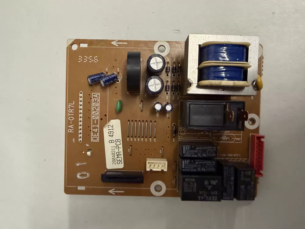 GE DE41-00203A  WB27X10655  RA-0TR7L  NT510 Microwave Main Control Board
