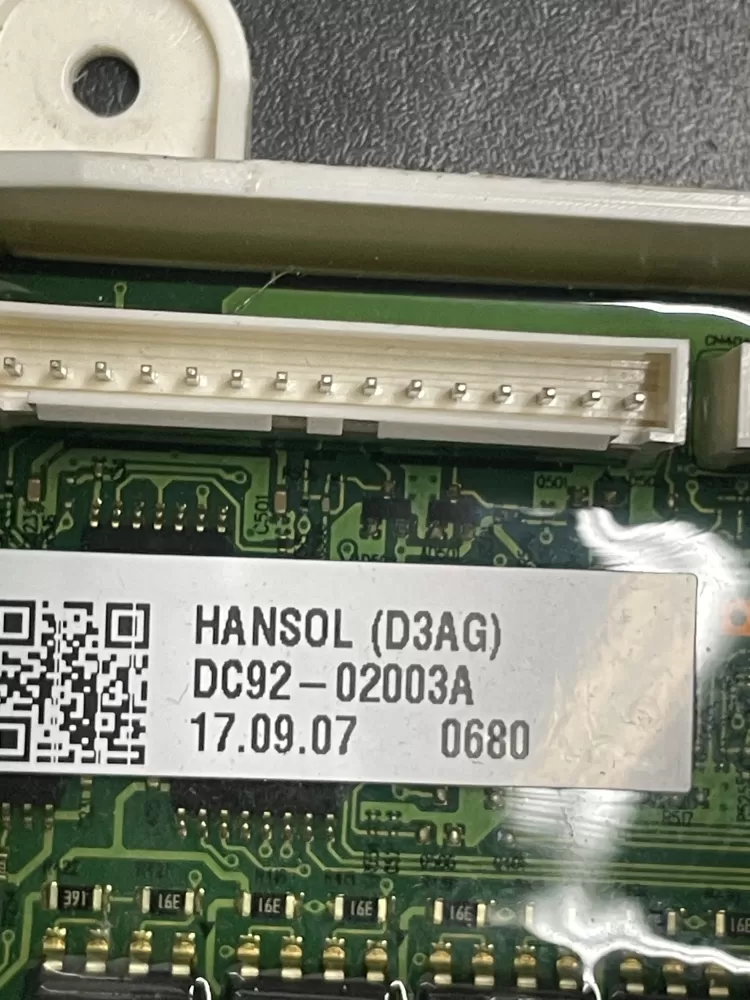 Samsung DC92 02003A Washer Control Board AZ10095 | WMV5