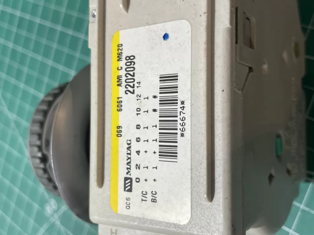 Maytag 2202098 21002232 Washer Timer Control AZ188355 | Wm2312