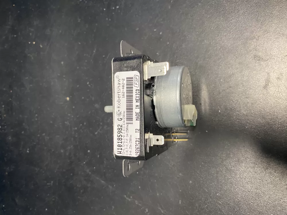 Whirlpool  Maytag  Kenmore AP6016541 W10185982 WPW10185982VP WPW10185982 PS11749831 Dryer Timer