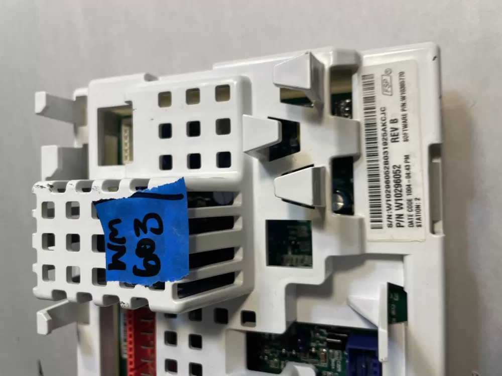 Whirlpool AP5954420 W10296052 W10393480 Washer Control Board AZ194363 | Wm603