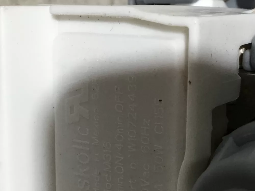 Whirlpool W10724439 Dishwasher Water Drain Pump Motor AZ85700 | Sl116