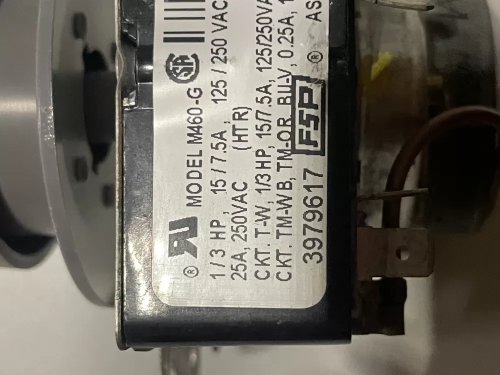 Whirlpool Kenmore Maytag WP3979617 3979617 Dryer Timer AZ30814 | WM203