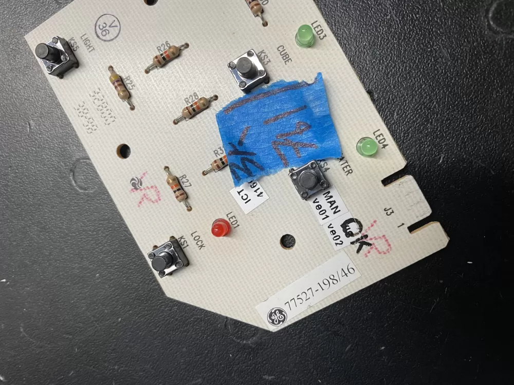 Whirlpool Maytag WP61003421 Refrigerator Dispenser Control Board AZ9089 | BK761