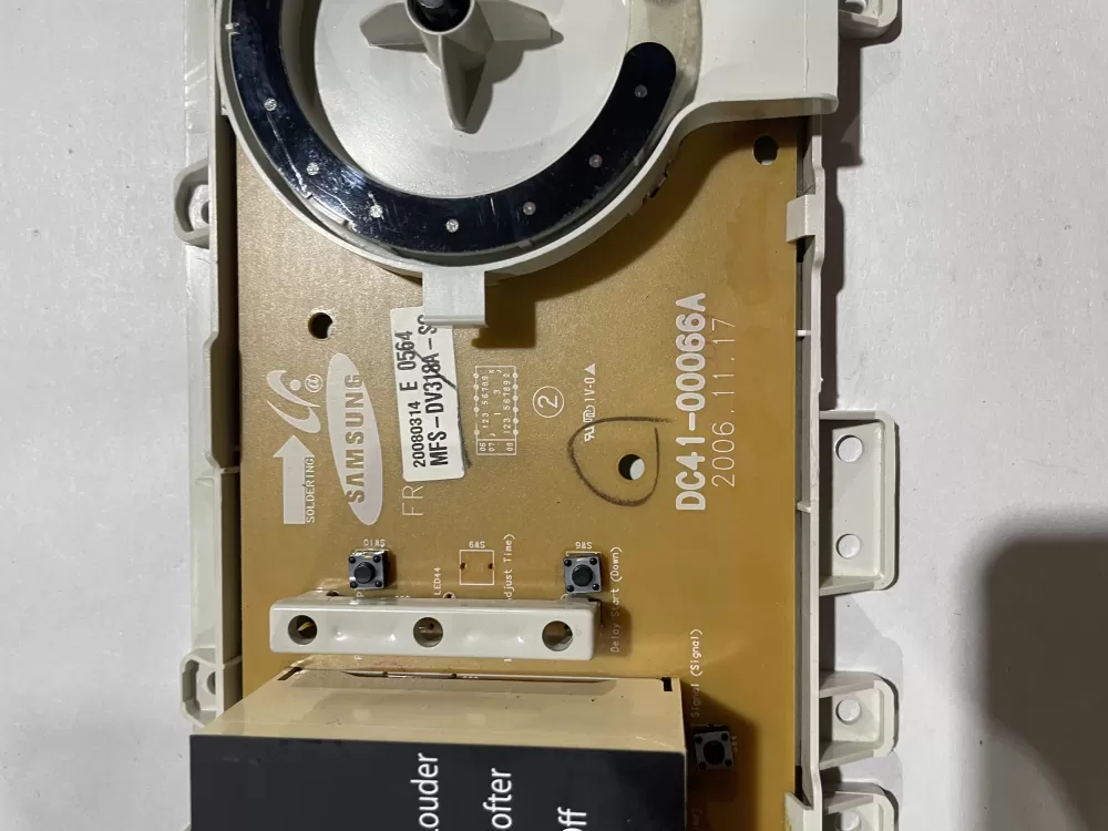 Samsung MFS-DV318A-S0 DC41-00066A Dryer UI Control Board AZ178501 | KMV30