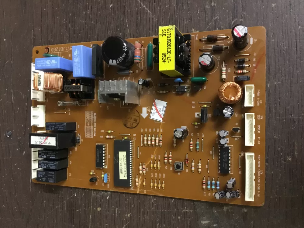 LG 6871JB1280P 6871JB1280C Refrigerator Control Board AZ18366 | NR47