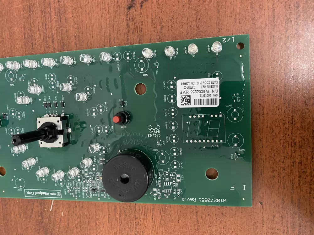 Whirlpool W10252255 WPW10269599 Washer Control Board AZ39196 | BK394