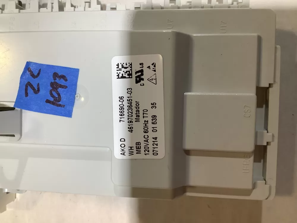 Whirlpool 716690 06 Washer Control Board AZ232474 | ZC1093