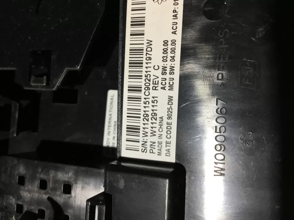 Whirlpool W11291151 Washer Control Board AZ83177 | NRV496