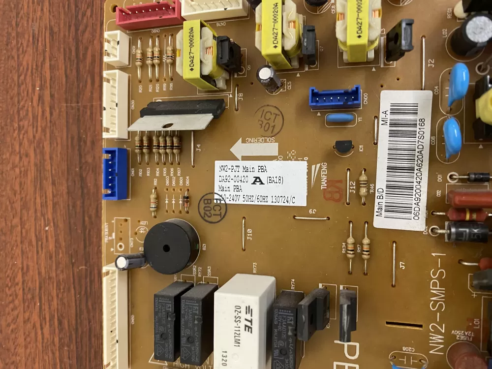 Samsung DA92 00420A Refrigerator Control Board AZ29965 | BK1624