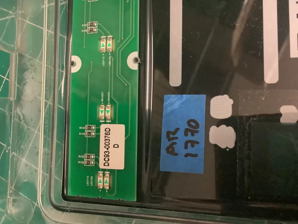 Samsung DC92-01607J DC94-06643A Dryer UI Control Board AZ205704 | AR1770