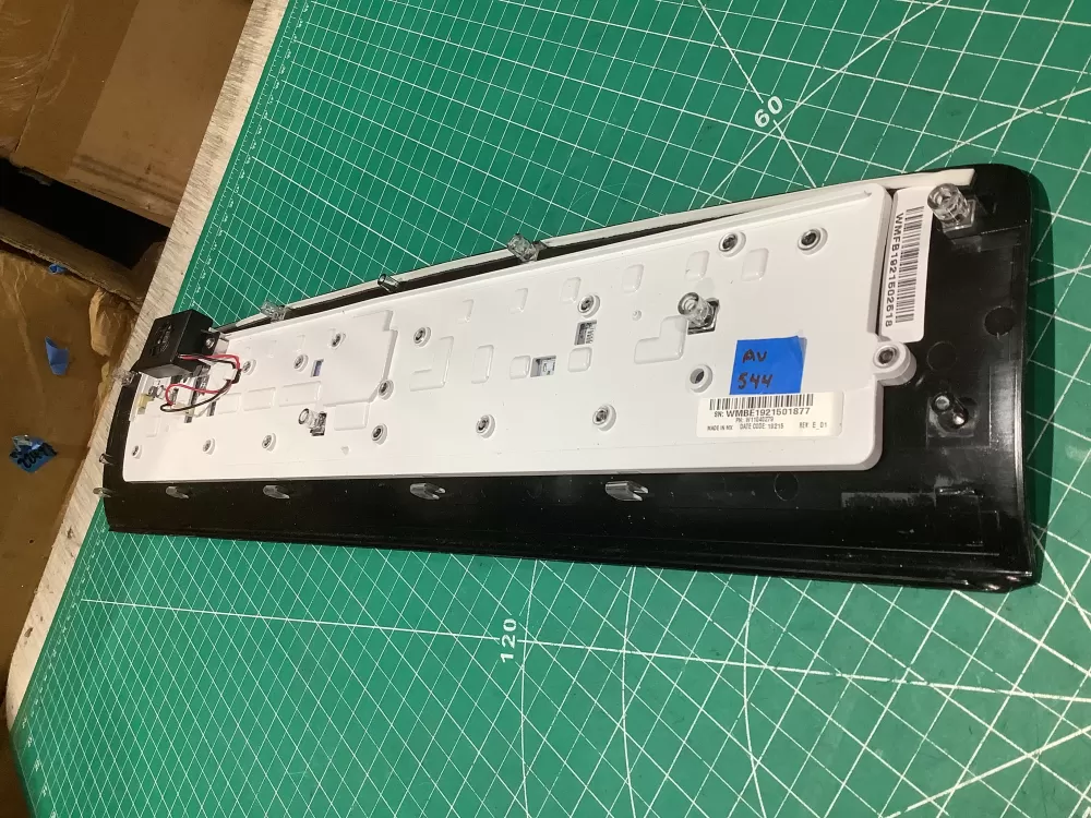 Whirlpool W11130343 PS12347541 Washer Control Board Fascia AZ185525 | AV544