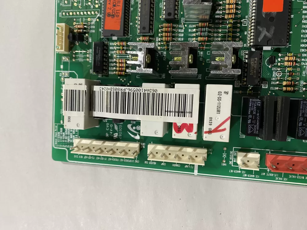 Samsung DA41 00596J Refrigerator Control Board AZ186632 | BK2745